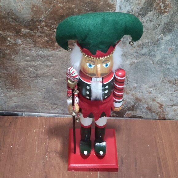 Vintage Nutcracker Musicians Candy Cane Jester 2005 14 In Tall Limited Edition - Picture 4 of 11